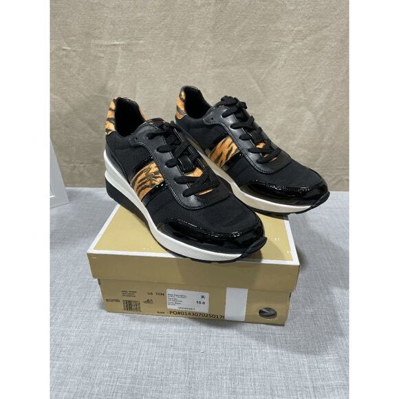 MICHAEL Michael Kors Shoes - MICHAEL Michael Kors Women's Mabel Trainer Sneakers - Black 10M